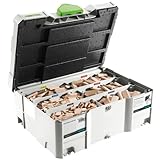 festool lr 32 set Lieferumfang: 1x Festool Domino Dübel-Set DS 4/5/6/8/10 1060 x BU mit Systainer SYS 2 T-LOC
