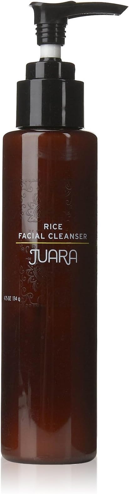 Juara Rice Facial Cleanser - Gentle Sulfate-Free Face Wash with Rice Bran & Apple Extract for All Skin Types, Makeup Remover, Hydrating Daily Cleanser for Sensitive Skin, 4.5 FL OZ