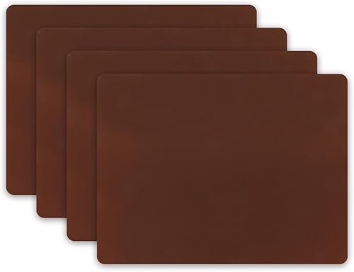 Aspire 4 manteles individuales gruesos de silicona antideslizantes para cortar tapetes calientes, manteles de café