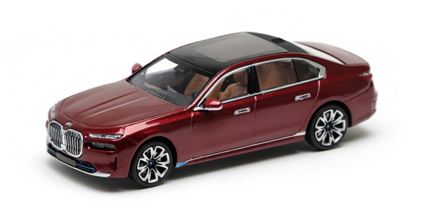 Amazon.co.jp: ミニチャンプス 1/43 BMW I7 2023 アベンチュリンレッド