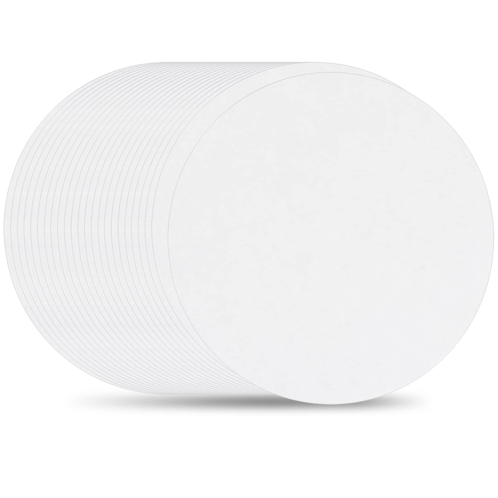 XHNFCU 150 fogli 15 cm di Carta Forno, Pergamena Rotonda Carta, Antiaderente, Carta da Forno, Adatti per Hamburger Pressa Stampa, friggitrici ad aria, Grill, Pasticceria(15 cm