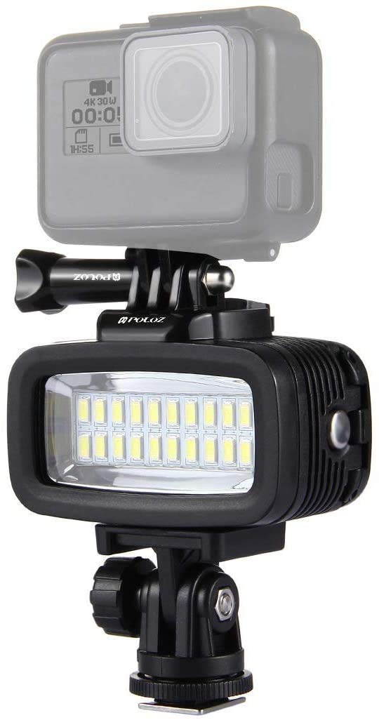 30 LEDビデオライト 防水ライト 使用可能カメラ多数 深海撮影対応 上質素材 41Qvhyh-xpL.jpg