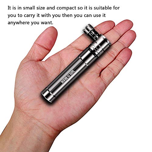 Leeofty Mountain Road Bicicleta Pneu Bomba Mini Bomba Portátil de Bicicleta EUA Francês Boca Geral B