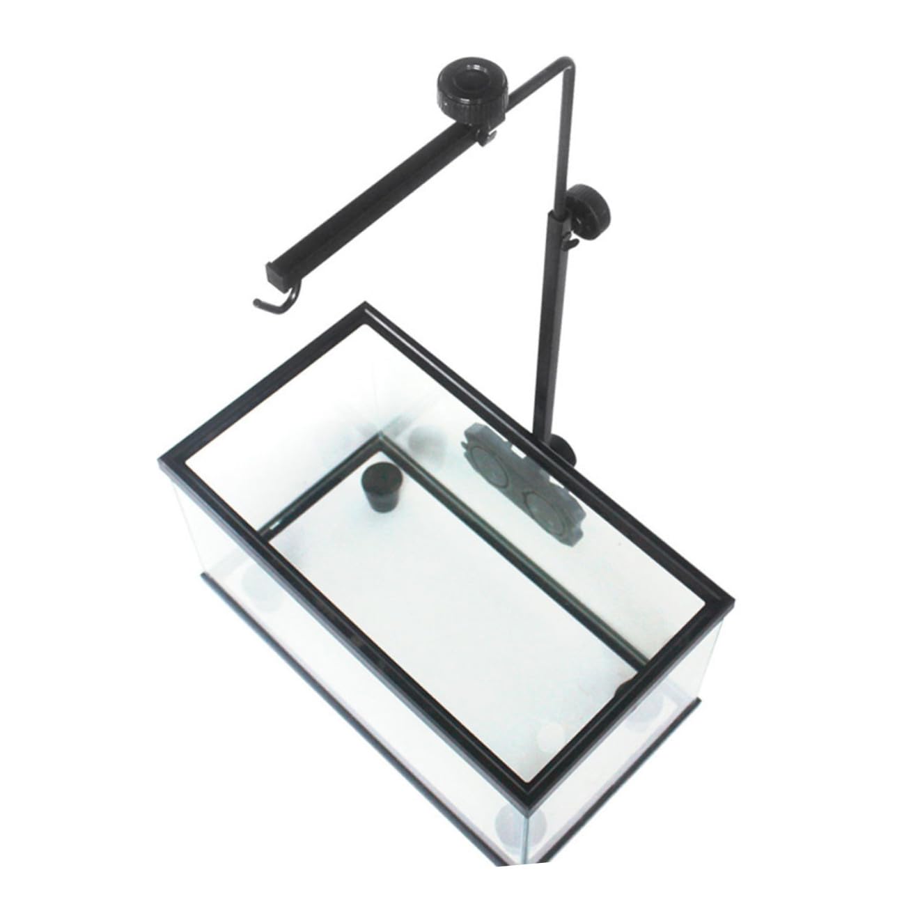 DECHOUS Supporto Lampada Riscaldante per Rettili in Resistente Regolabile per Tartarughe e Acquari con Accessorio Durevole per Terrari Basking Stand Versatile per Illuminazione Habitat