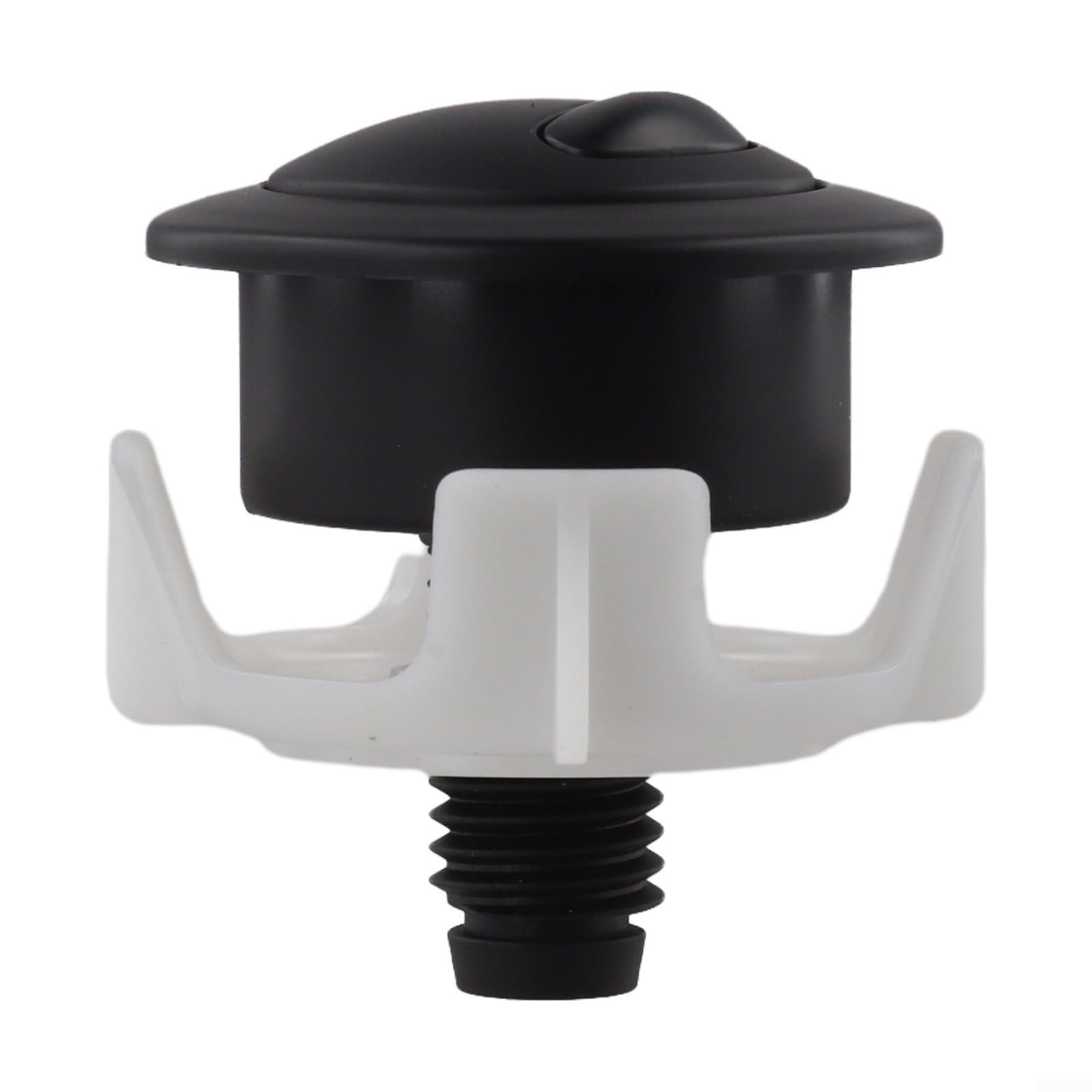 ZUZZEE Toilet Dual Flush Button Replacement - for Siamp Cable Operated Flush Valve/for Optima 50 Matt, DIY Easy(black)