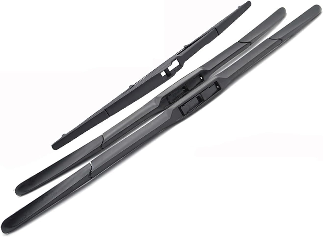 RESKIU Car Front Windshield Wiper Blade Set Replacement for Kia Rio 3 UB Hatchback 2011-2016 2017, All Season Windscreen Wipers Quiet Easy Installation