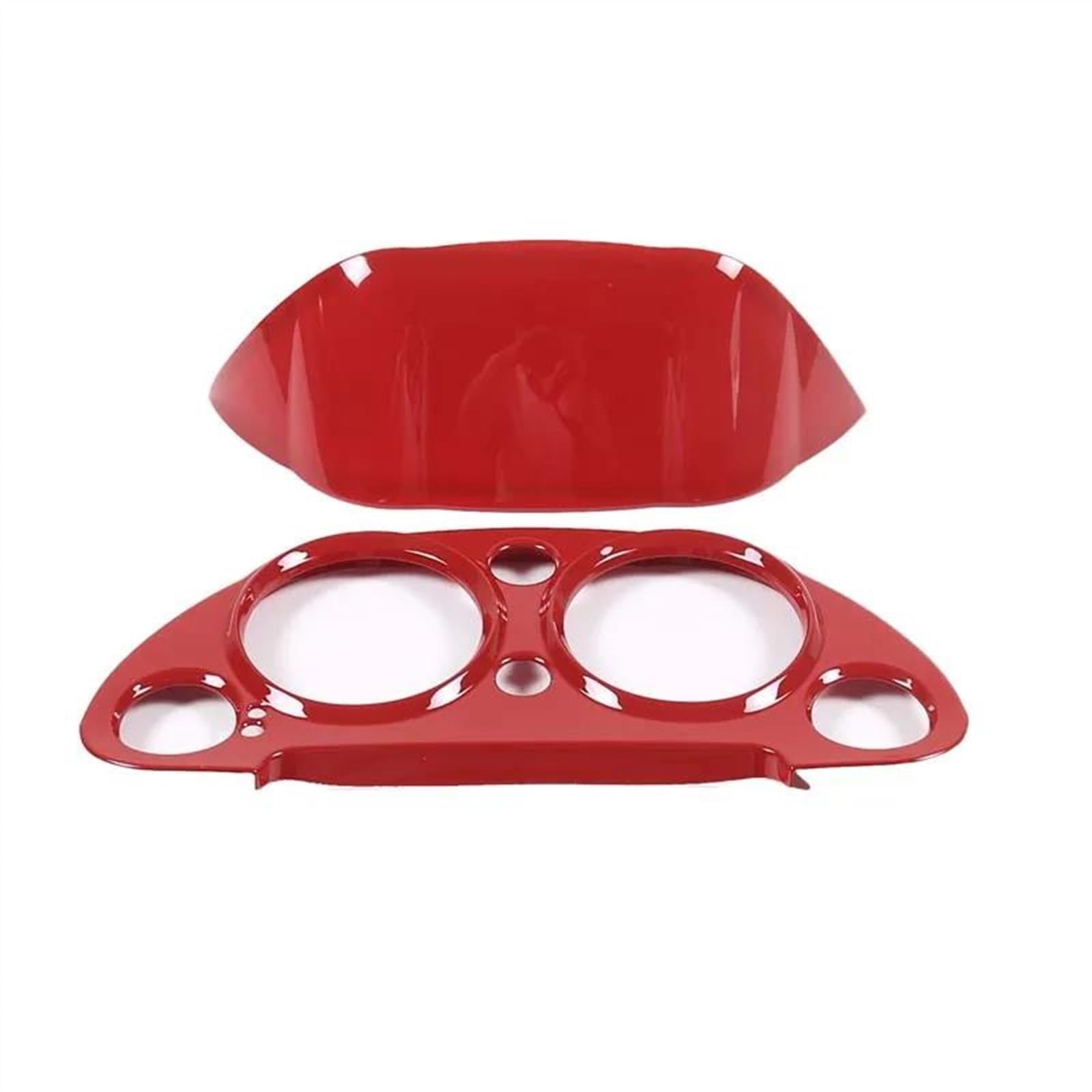 Piwine Rosso Car Decoration Interior Accessories Dashboard Tachometer Panel Decorative Cover For Mitsubishi For Eclipse 2006-2011
