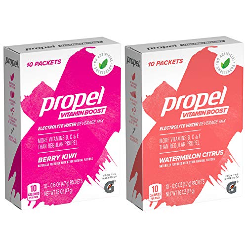 Propel Vitamin Boost Powder, 2 Flavor Variety Pack, 50 Count