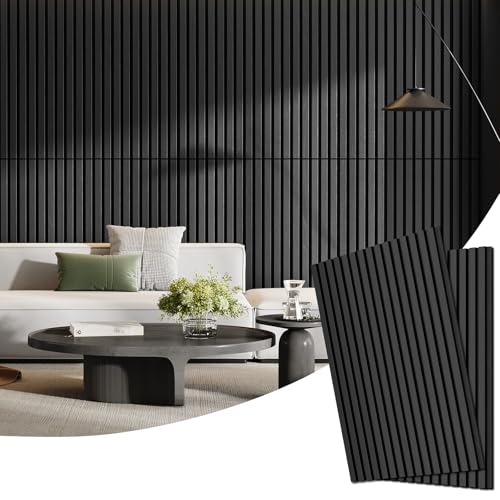 Vellorise 2 Pack Acoustic Wood Panels for Wall 47.24 x 23.81 Soundproof