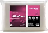 Travesseiro Altenburg Viscoelástico Nasa antipressão Marfim