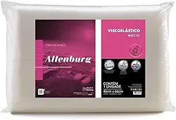 Travesseiro Altenburg Viscoelástico Nasa antipressão Marfim