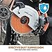 Evolution R12DCT 12 Inch Concrete Saw with Water Fed Dust Suppression (Aka Angle Grinder, Cut Off Saw, Masonry) Electric, No Gas, 4-1/2