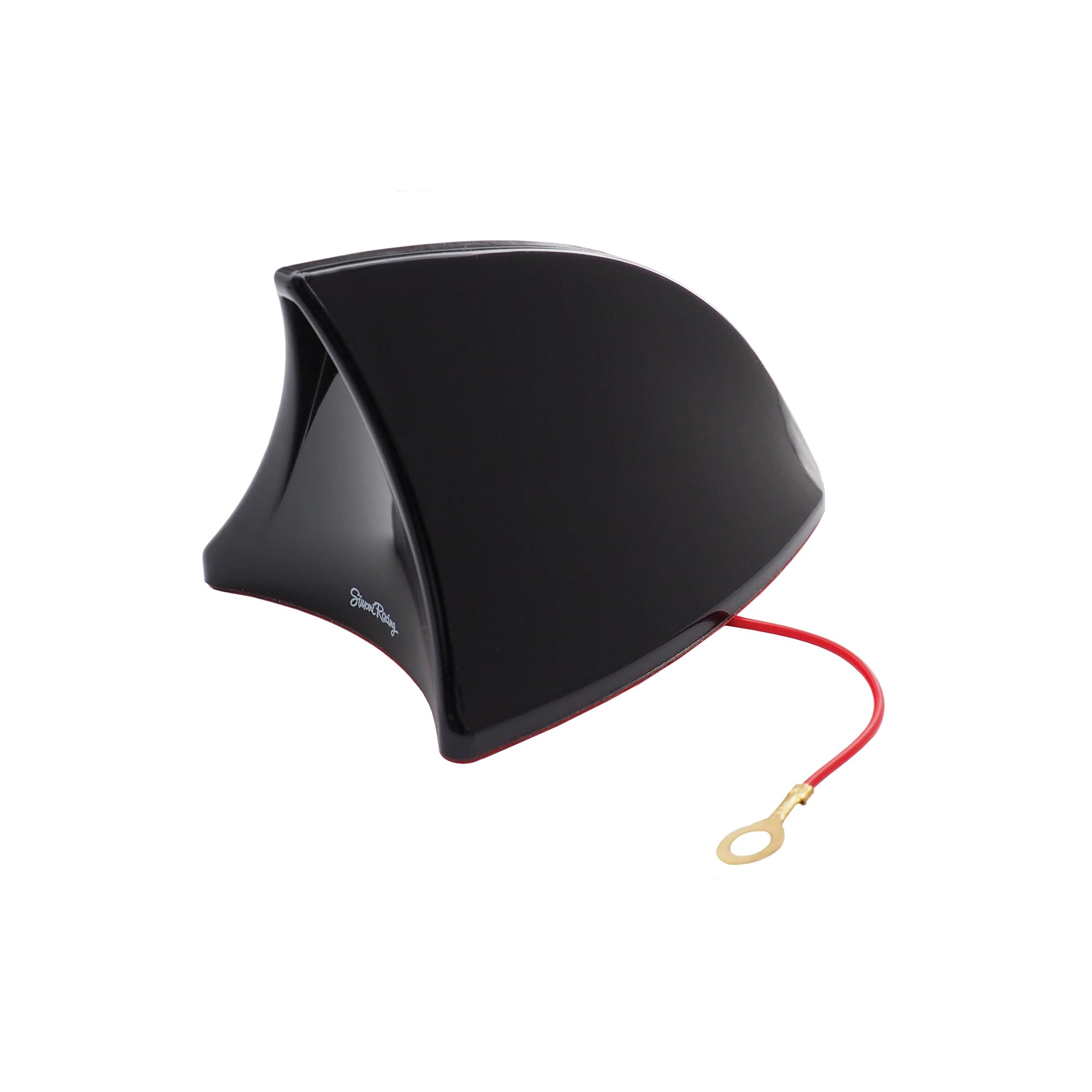 Simoni Racing ASR/05 Antenna Real Shark Fin Antenna Adhesive, Black