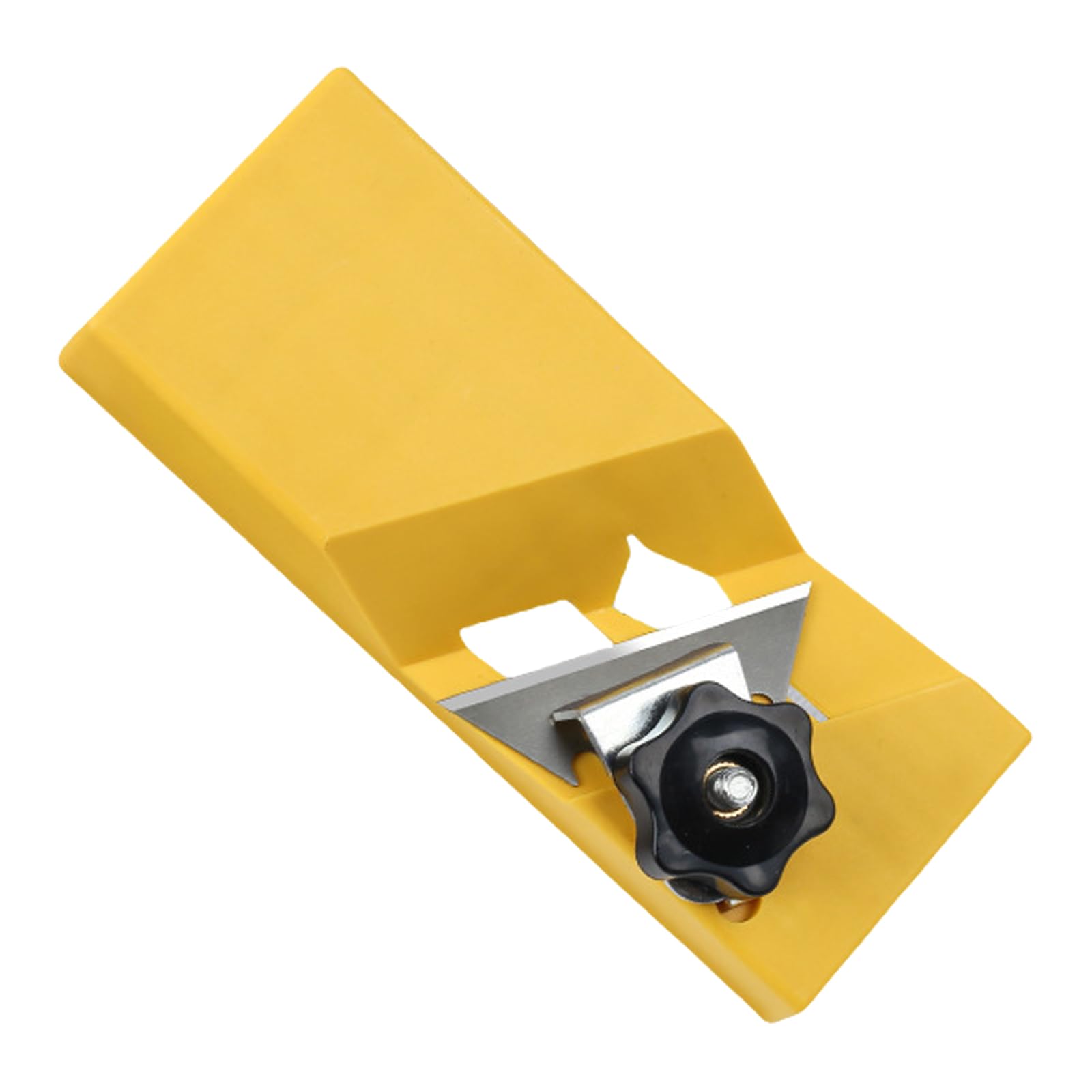 Netbiio Yellow Handkerchief Drywall Cutter 45° 90° Chamfer Tool Ideal For Woodworking And Projects Craftsmanship Hand Canner Tool