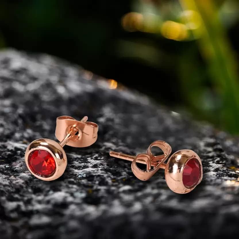 Image of Nilu's Collection Daily Use, Light Weight Cubic Zircon Stud Earrings| Perfect for baby girls, office goers