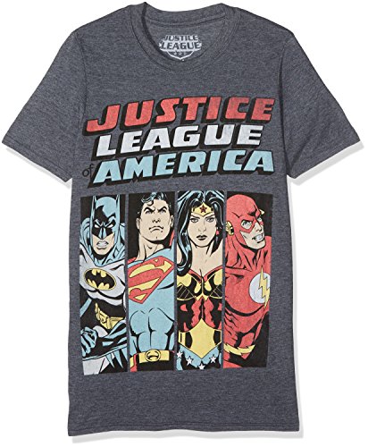 Dc comics JLA Line Up T-Shirt Uomo