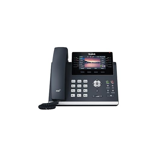 Yealink SIP-T46U IP Phone - Corded - Corded - Wall Mountable - Classic Gray