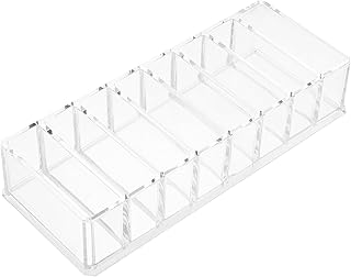 Acrylic Cosmetic Organizer with 8-grid Lipsti...