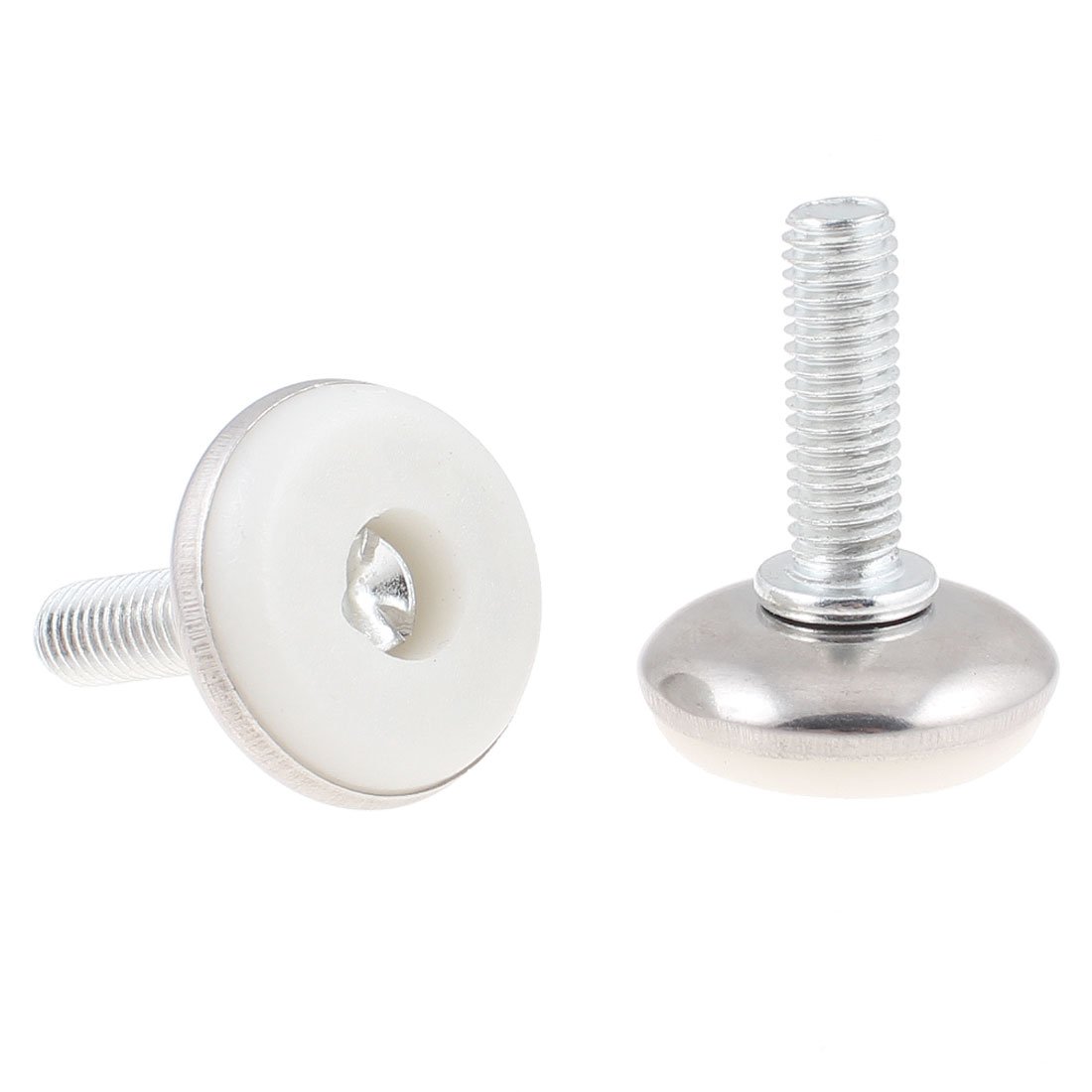 2 Pcs Screw On Furniture Glide Leveling Foot Adjuster 7 5mmx28mmx38mm id ca2 8dc 494 693 9d9