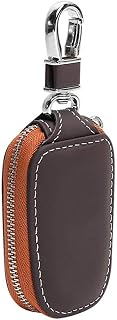 PALAY® Brown PU Leather Car Key Case Smart Holder Protection with Chain Bag,Coin Holder,Auto Remote Keyring Wallet Price In India
