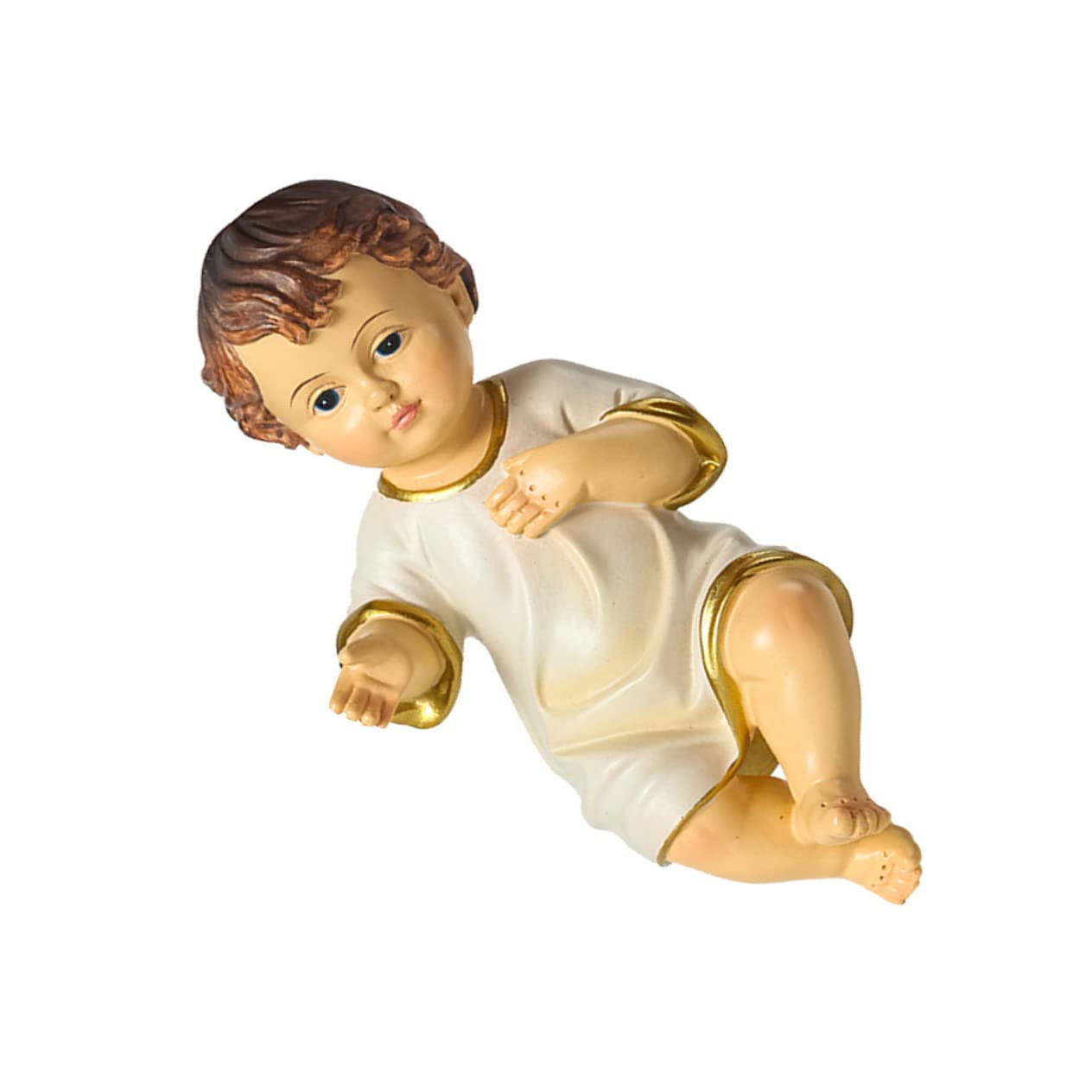 Zerodeko 10 Sztuk Miniaturowa Figurka Dzieciątka Jezus Model Żywicy Religijna Statua Do Wystroju Domu Kolekcjonerska Ozdoba Figurki Jezusa