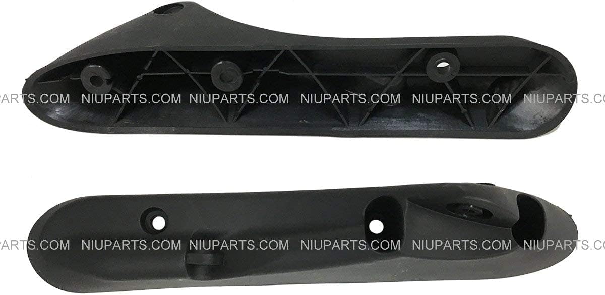 Door Mirror with Arm Black & 2 Feet Fiberglass Antenna 500 Watt CB 27 MHz Radio & Antenna Mount with Connector - Passenger Side (Fits International DuraStar ProStar 4300)