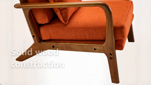 Sillón Plegable Confortable Beige miniatura 7