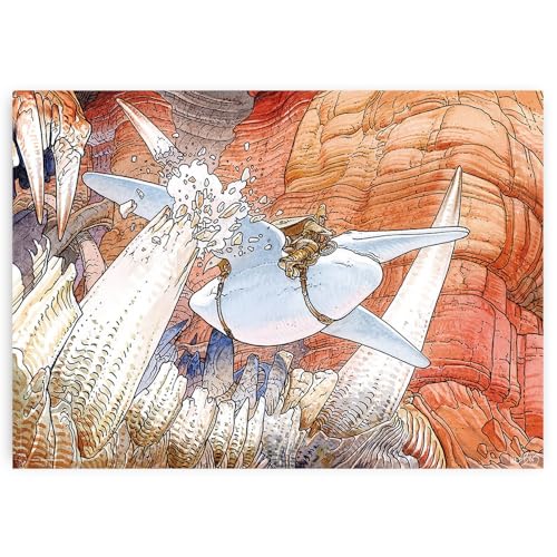 Poster Moebius Arzak cadeau idéal pour un collectionneur de bande dessinée