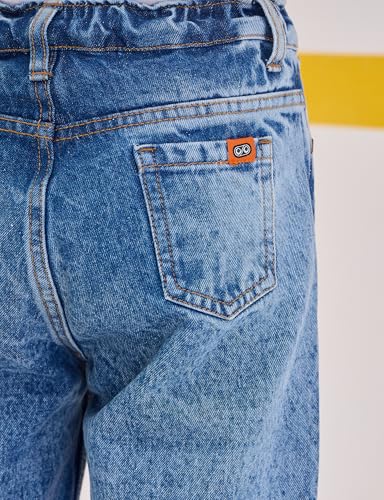 Image of Amazon Brand - Symbol Boys Cotton Baggy Fit Jeans | Casual Denim | Age 6-14 Years