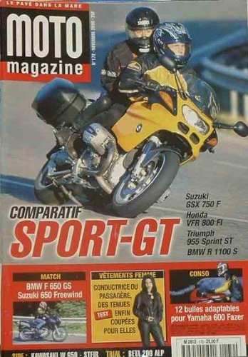 Moto Magazine - Comparatif Sport-GT - 172