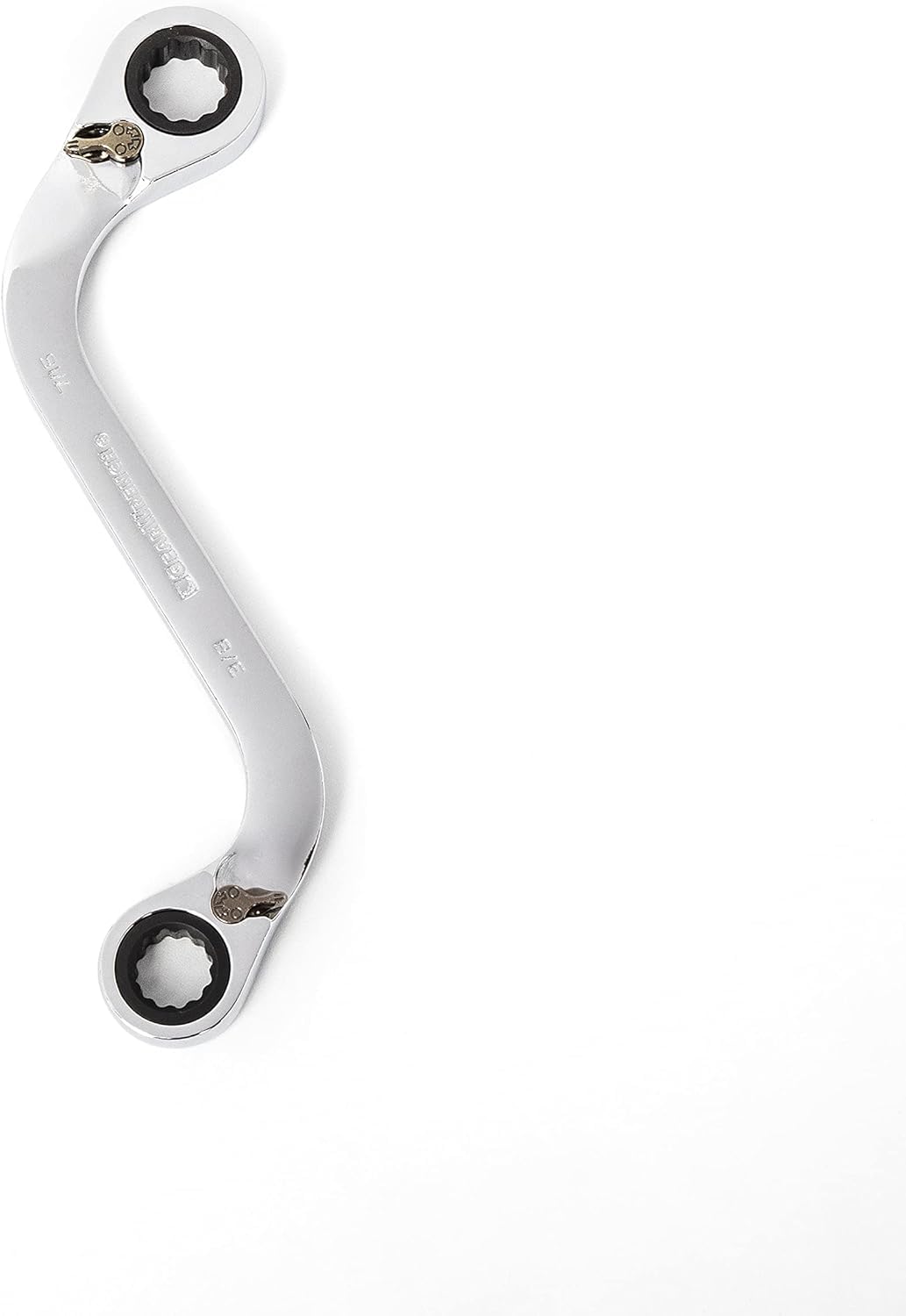 GearWrench 85399 Zestaw dwustronnych kluczy zapadkowych w kształcie litery S 12 szt., SAE, 4 szt.
