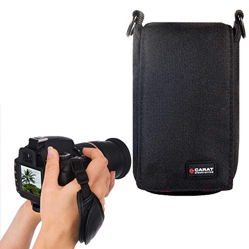 Carat Electronics Urban Style Case 2 - Funda para cámara de Fotos con empuñadura de Piel