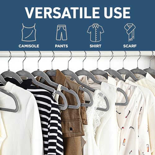 Lifemaster LMGR22Y Velvet Non-Slip Hangers thumb #6