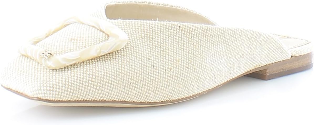 Sam Edelman Women's Lin Mule, Natural Linen, 9