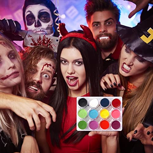 Tinta Corporal Fluorescente - Pintura facial e corporal UV Glow Blacklight | Brilha sob luz roxa Maq