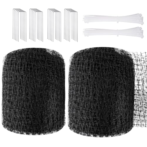 SPORTYOUTH Bird Netting 5x100 ft for Garden, Heavy Duty Black...