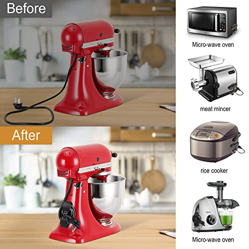 Image of Cord Organizer for Appliances, Upgraded Kitchen Cord Organizer, Cord keeper Cord wrapper Cord holder Cord winder for Appliances Air Fryer, Coffee Maker, Blender, Pressure Cooker, Toaster