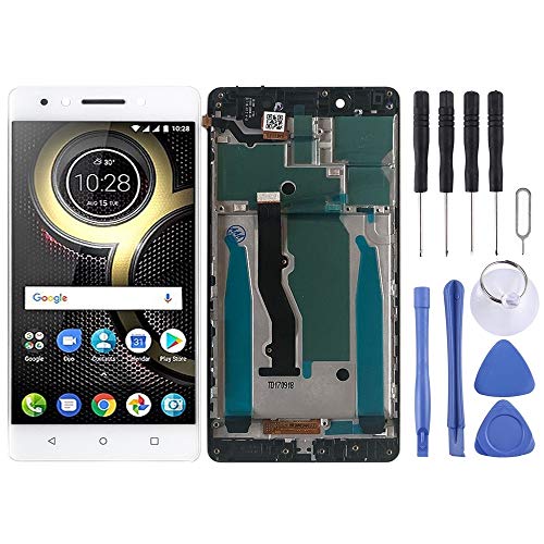 Écran LCD Lenovo K8 Note tactile fluide et affichage haute définition blanc