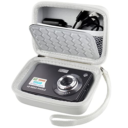 Comecase DIGITALCAM0045981 Carrying & Protective Case For Digital Camera, Abergbest 21 Mega Pixels 2.7 Inch Lcd Rechargeable Hd/Kodak Pixpro/Canon Powershot Elph 180/190 / Sony Dscw800 / Dscw830 Cameras cover
