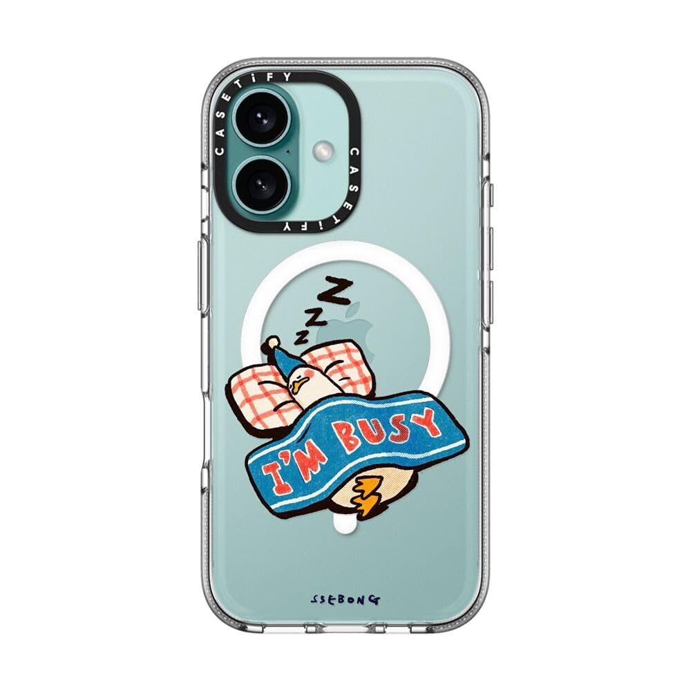 Amazon.co.jp: CASETiFY クリア MagSafe ケース iPhone 16 [黄変なし