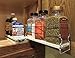 Vertical Spice - Large Pullout Sliding Spice Rack Organizer - 2 Individual 1 Tier Drawers - Premium Rolling Seasoning Holder/Caddy for Hidden Pantry Storage - Made in USA (6.9''W x 5.0