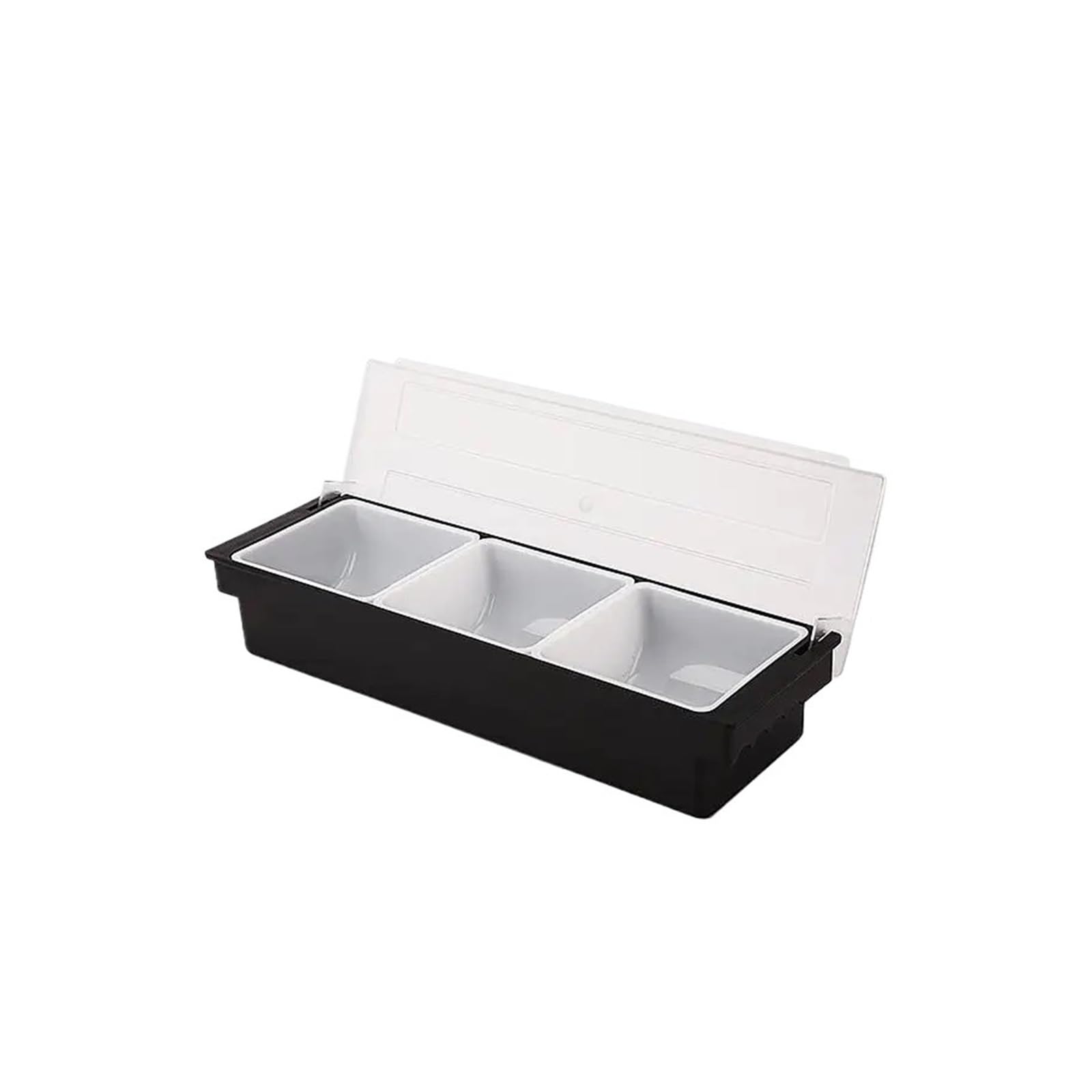 WZPTLKIBAD Ice Cooled Condiment Serving Tray with Removable Lid