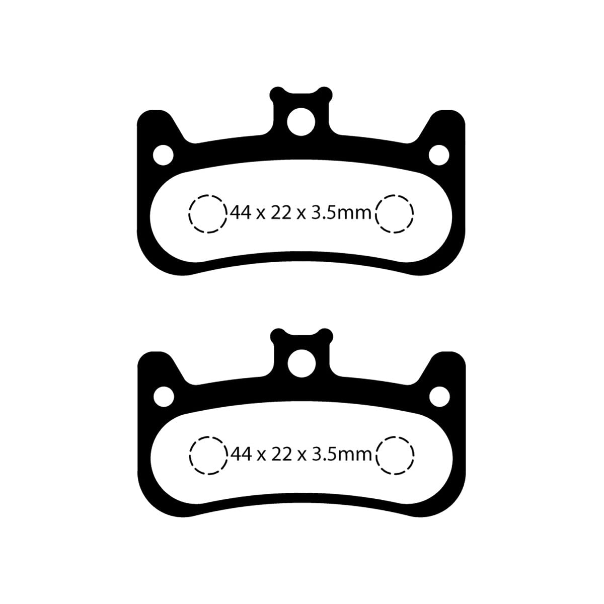 Plaquettes De Frein Vélo Borgen - 2 Paires | Compatible SRAM Elixir, XX, Level... | Semi-Métalliques | Haute Performance