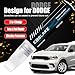 COSLAKE Car Touch Up Paint(Destroyer Gray(PDN)) for Dodge, Car Paint Scratch Repair Kit, Quick & Easy Solution to Repair, 2 in 1 Scratch Remover Pen with 2PCS Disposable Micro Applicators