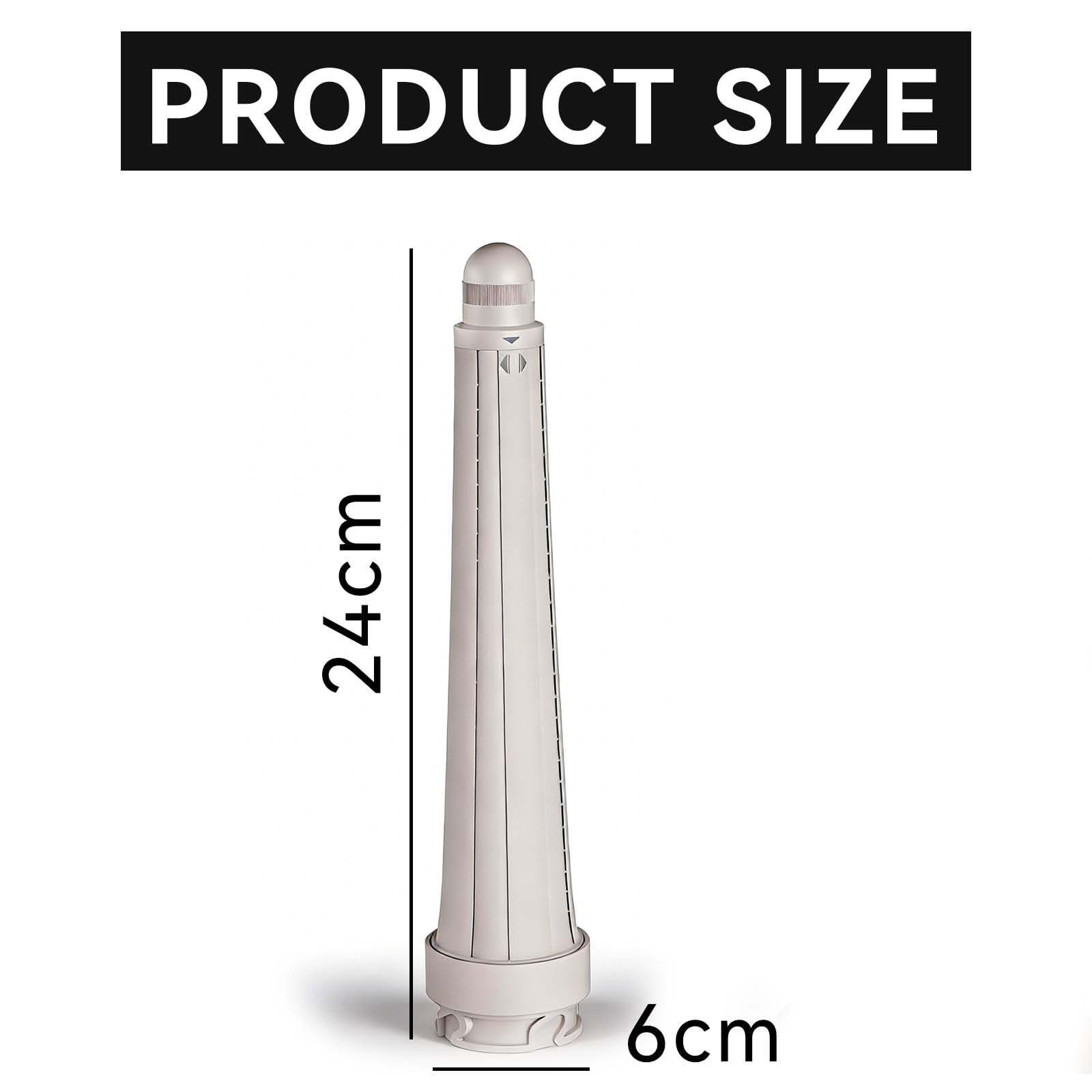 Accesorio para rizar el cabello de 20-36 mm de largo para Shark FlexStyle, compatible con accesorios de secador de pelo Shark, rizador cónico de envoltura automática con doble rotación para