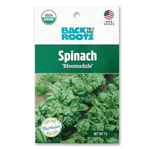 Back to The Roots 100% Organic Seed Packet - Spinach