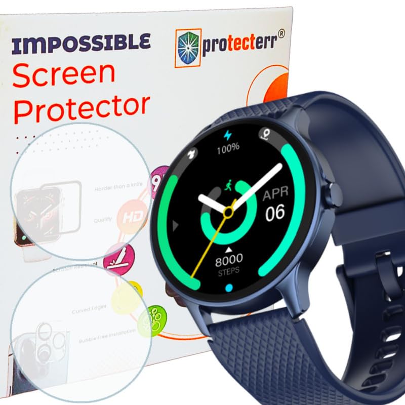Image of Smartwatch Screen Protector Guard For Noise Arc (1.38 inch inch) (2 pack) - (NOT A TEMPERED GLASS)