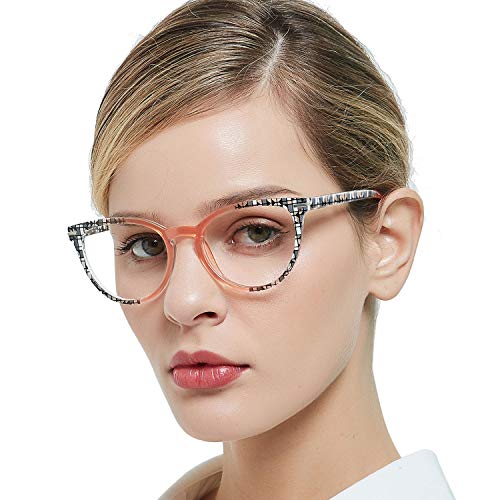 MARE AZZURO Anti Brown Ray Computer Eyewear Women Gaming Glasses Brown Light Blocking