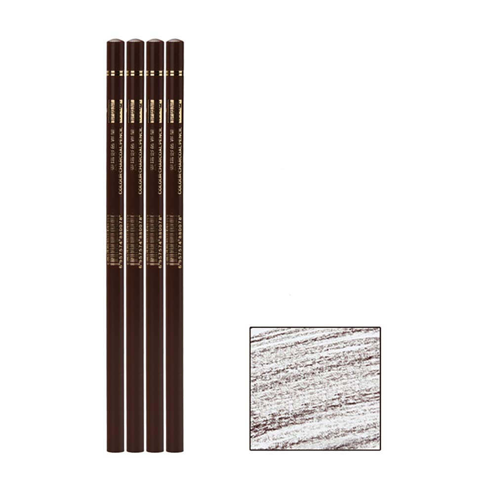 Sketch Color Dark Brown Charcoal, Dark Brown Charcoal, High-Gloss Painting Pen Color Chalk