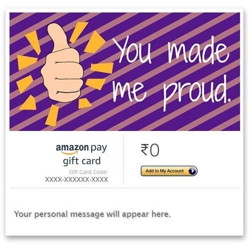 Congratulations (You made me proud) - Amazon Pay eGift Card : Amazon.in ...